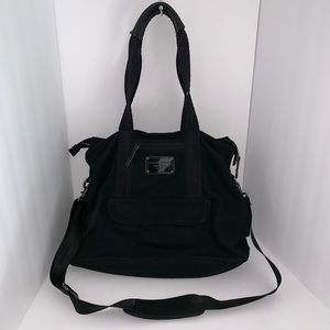 Lululemon Black Wool Crossbody Book Bag